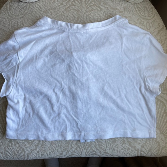 LF Emma & Sam White Crop Top - Picture 4 of 4